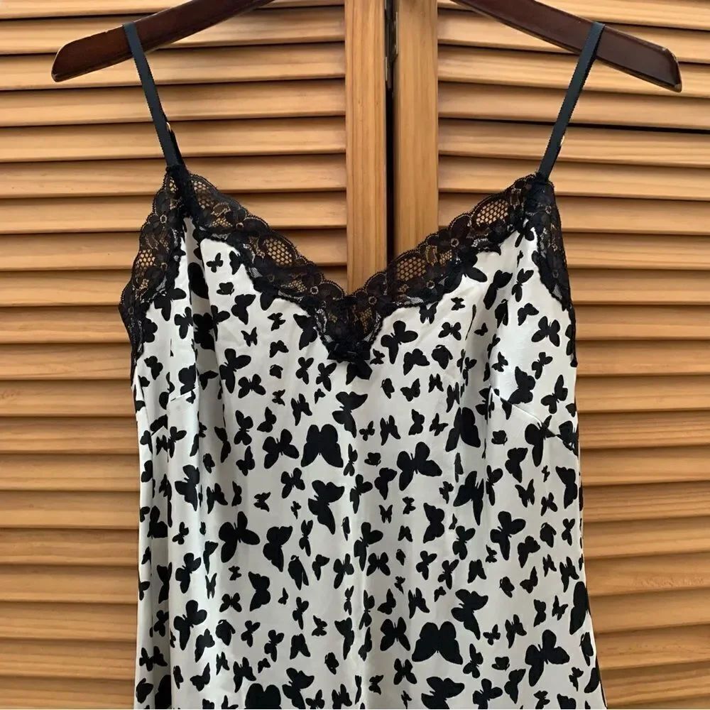 Victoria Secret Butterfly Slip Dress Medium - Picture 4 of 7